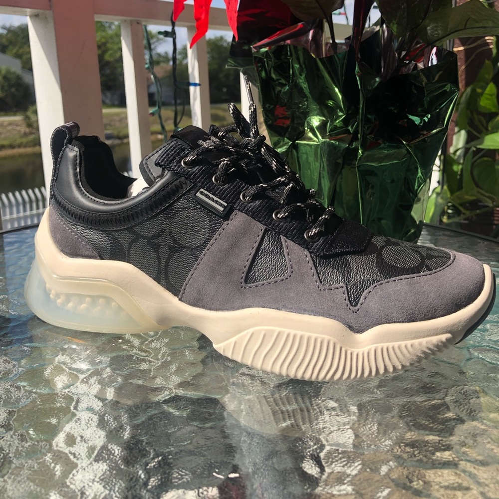 Coach Shoe (black&grey) size 8 men